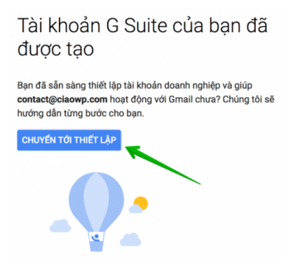 Tạo email doanh nghiệp
